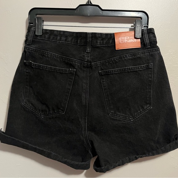 Princess Poly Black Denim Shorts - Picture 8 of 9